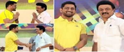 தோனிக்கு ஸ்டாலின் பிறந்தநாள் வாழ்த்து