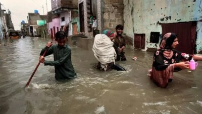 பாகிஸ்தானில் அதி கனமழை: பலி எண்ணிக்கை 124 ஆக உயர்வு