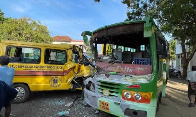 கன்னியாகுமரியில் அரசு பஸ் – மோட்டார் சைக்கிள்