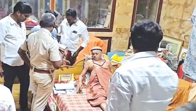 மதுரை ஆதீனத்திடம் சைபர் கிரைம் போலீசார் விசாரணை