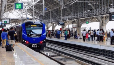 சென்னை மெட்ரே ரெயில்களில் ஜூன் மாதம் 92.19 லட்சம் பேர் பயணம்