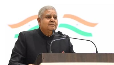 குடியரசு துணைத் தலைவர் ஜெகதீப் தன்கர் திடீர் ராஜினாமா