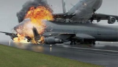 அமெரிக்கா டென்வெர் விமான நிலையத்தில் 173 பேருடன் சென்ற விமானத்தில் திடீர் தீ