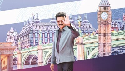 7 நாள் அரசு முறைப் பயணம் ஜெர்மனி, இங்கிலாந்துக்கு புறப்பட்டார் ஸ்டாலின்