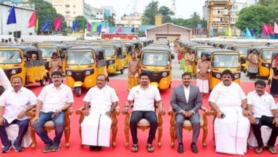 100 பெண்கள், திருநங்கைகளுக்கு மானியத்துடன் ஆட்டோ