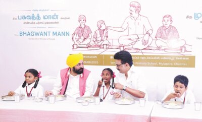 மயிலை புனித சூசையப்பர் தொடக்கப் பள்ளியில்