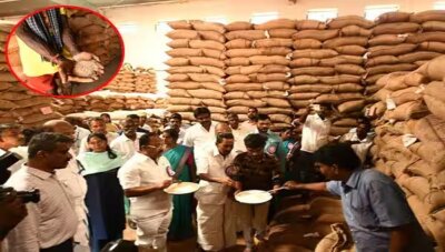 1,538 டன் அரிசியை வீணாக்கிய அதிகாரிகள்