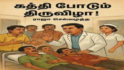 சிறுகதை .. கத்தி போடும் திருவிழா..! விழா 40  …. ராஜா செல்லமுத்து