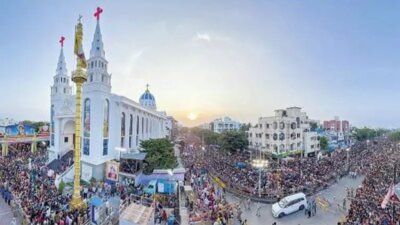 பெசன்ட் நகர் அன்னை வேளாங்கண்ணி ஆண்டு பெருவிழா: போக்குவரத்து மாற்றம்