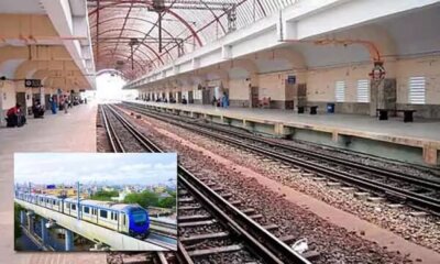 சென்னை பறக்கும் ரெயில் சேவை – மெட்ரோ ரெயிலுடன் இணைக்கும் திட்டம்: ரெயில்வே வாரியம் ஒப்புதல்