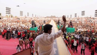 2 வது தவெக மாநாடு: மதுரையில் திரண்ட தொண்டர்கள்!