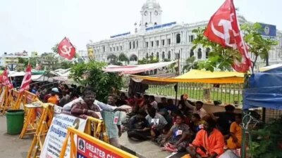 தூய்மைப் பணியாளர்கள் போராட்டம்: ஒரு நபர் ஆணையத்தின் விசாரணை நிறுத்திவைப்பு