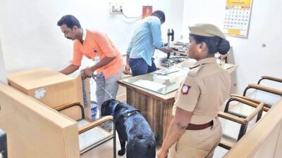 திருச்சி கலெக்டர் அலுவலகத்திற்கு வெடிகுண்டு மிரட்டல்