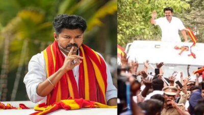 மக்கள் வெள்ளத்தில் விஜய்; திருச்சி நகரம் குலுங்கியது