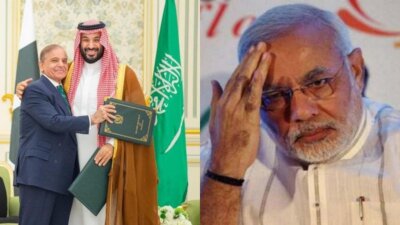 பாகிஸ்தானை இந்தியா தாக்கினால் சவுதி அரேபியா பதிலடி கொடுக்கும்: ஒப்பந்தம் கையெழுத்து
