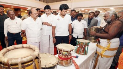 ஆதிதிராவிடர் – பழங்குடி இளைஞர்களுக்கான ஆதி கலைக்கோல் பயிற்சிப் பட்டறை : உதயநிதி துவக்கி வைத்தார்