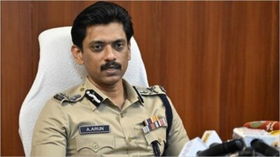 சென்னையில் சிறப்பான செயல்பாடு: 29 காவலர்களுக்கு கமிஷனர் அருண் பாராட்டு