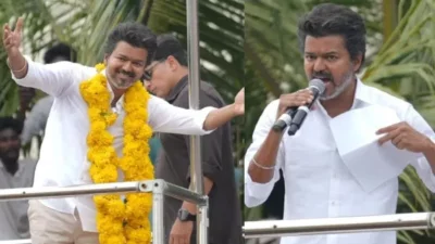 விஜயின் தமிழக வெற்றிக் கழகத்தில் உள் மோதல் தீவிரம் – புஸ்ஸி ஆனந்த், ஆதவ் அர்ஜுனா அணிகள் மோதலில்
