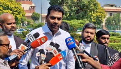 கூட்ட நெரிசலில் இறந்த 41 பேரின் குடும்பத்தையும் தத்தெடுப்போம்: டெல்லியில் ஆதவ் அர்ஜுனா பேட்டி