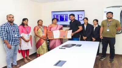 புதுச்சேரி இமேஜ் கிரியேட்டிவ் கல்வி நிறுவனத்துடன் தெய்வானை அம்மாள் மகளிர் கல்லூரி ஒப்பந்தம்