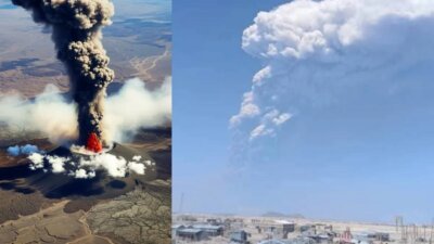 10 ஆயிரம் ஆண்டுகளுக்கு பின் வெடித்துச் சிதறிய எத்தியோப்பியா எரிமலை