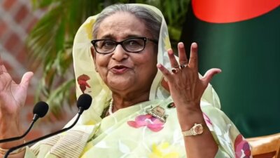 வங்காள தேச முன்னாள் பிரதமர் ஷேக் ஹசீனாவுக்கு மரண தண்டனை: சர்வதேச கோர்ட் தீர்ப்பு