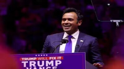 அமெரிக்காவில் கவர்னர் தேர்தலில் விவேக் ராமசாமி போட்டியிடுவார் அதிபர் டிரம்ப் அறிவிப்பு