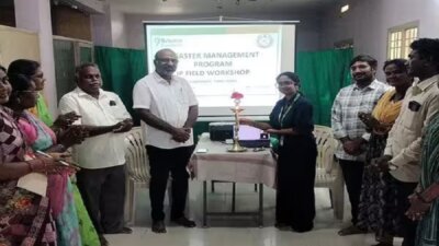 சிதம்பரத்தில் பேரிடர் மேலாண்மை திட்ட பயிற்சி தொடக்க விழா