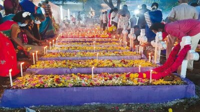 தமிழகம் முழுவதும் கல்லறை திருநாள் அனுசரிப்பு: கிறிஸ்தவர்கள் பிரார்த்தனை