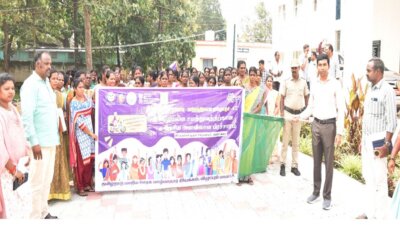 பாலின சமத்துவ விழிப்புணர்வு பேரணி: விழுப்புரம் கலெக்டர் துவக்கி வைத்தார்