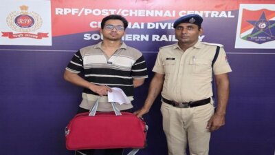 சென்ட்ரல் ரெயில் நிலையத்தில்  பயணிகள் தவறவிட்ட ரூ. 80 லட்சம் மதிப்பிலான  பொருட்கள் மீட்பு