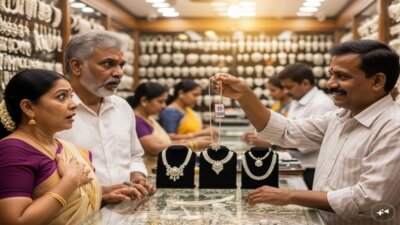 வரலாறு காணாத உச்சம்: ஒரே நாளில் கிலோவுக்கு ரூ.11,000 உயர்ந்த வெள்ளி