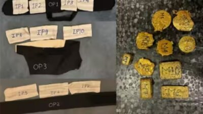 சென்னை விமான நிலையத்தில் ரூ.11.5 கோடி தங்கம் பறிமுதல்