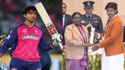 இளம் இந்திய கிரிக்கெட் வீரர் வைபவ் சூர்யவன்ஷிக்கு பால புரஸ்கார் விருது: ஜனாதிபதி திரவுபதி முர்மு வழங்கினார்