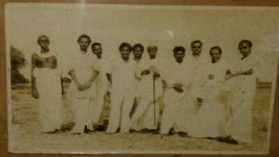 வீரபாண்டிய கட்டபொம்மன் படத்துக்காக பாஞ்சாலங்குறிச்சி வந்த நடிகர் சிவாஜி