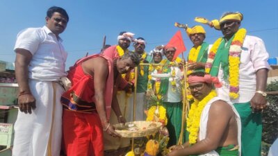 காஞ்சிபுரம் ஸ்ரீ சக்தி விநாயகர் ஆலய கும்பாபிஷேகம்