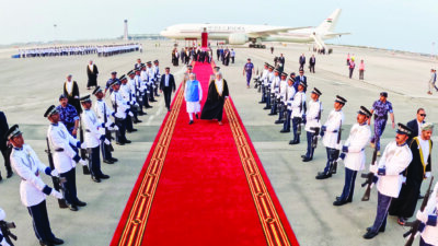 இந்தியா–ஓமன் நாட்டு உறவுகளை பிரதிபலிக்கும் வரவேற்பு மோடி பெருமிதம்