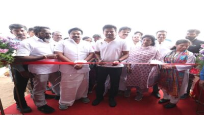 பெசன்ட் நகர் கடற்கரையில் மகளிர் சுயஉதவிக் குழுக்களின் ‘மதி உணவுத் திருவிழா’: உதயநிதி துவக்கினார்