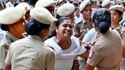 6வது நாளாக தொடர் போராட்டம்: செவிலியர்கள் கைது