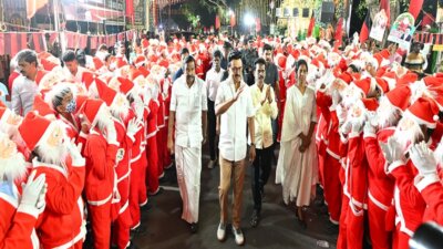 எந்த பாசிச சக்திகளாலும் தமிழ்நாட்டை ஒன்றும் செய்ய முடியாது கிறிஸ்துமஸ் விழாவில் ஸ்டாலின் பேச்சு