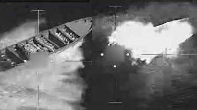 போதைப்பொருள் கடத்தல் கப்பலை தாக்கிய அமெரிக்க ராணுவம் 4 பேர் பலி