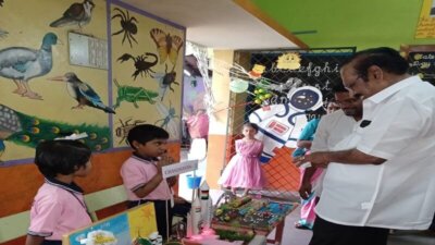 சிதம்பரம் வீனஸ் பள்ளியில் அறிவியல் கண்காட்சி