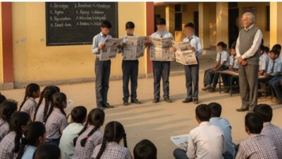 அரசுப்பள்ளிகளில் தினமும்  செய்தித்தாள் வாசிப்பு கட்டாயம் ராஜஸ்தான் அரசு உத்தரவு