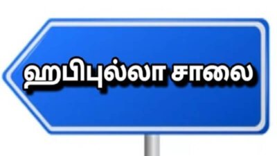 சிறுகதை … ஹபிபுல்லா சாலை…!