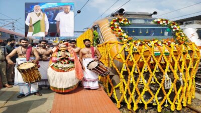 திருவனந்தபுரம் – தாம்பரம் உட்பட 3 ‘‘அம்ருத் பாரத்’’ ரெயில்கள்: மோடி தொடங்கி வைத்தார்