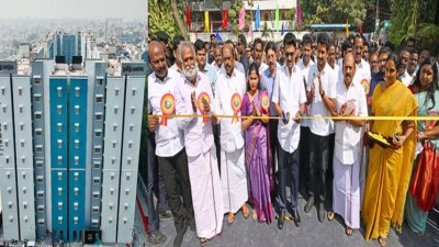 ஸ்டான்லி மருத்துவமனை அருகில் அடுக்குமாடி குடியிருப்புகள்: ஸ்டாலின் திறந்தார்