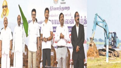 சென்னை கோவளத்தில் “மாமல்லன்” நீர்த்தேக்கம் அமைக்கும் பணி : ஸ்டாலின் அடிக்கல்