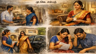 சிறுகதை ……. வெளியே முட்கள் உள்ளே ….. மு. வெ . சம்பத்