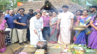 வேந்தர் விசுவநாதன் தலைமையில் விஐடியில் ‘பொங்கல் விழா’ கோலாகலம்: கலை நிகழ்ச்சிகள், விளையாட்டு போட்டிகள்