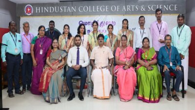 இந்துஸ்தான் – மற்றும் அறிவியல் கல்லூரியில் பொங்கல் விழா இயக்குனர் சூசன் மாத்யூ ஏற்பாடு